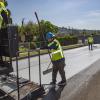 StreetsLA Crew Seals Roadway