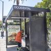 Transit Shelter Hand Sanitizers