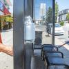 Transit Shelter Hand Sanitizers